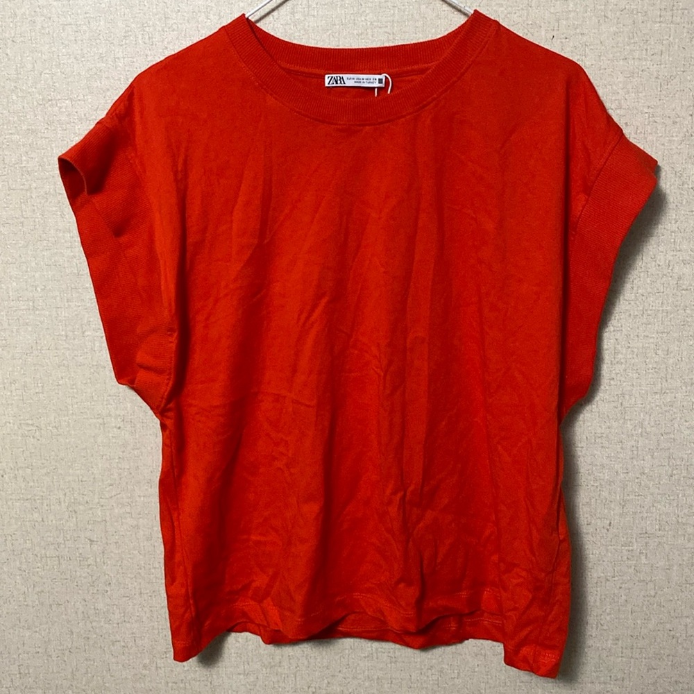 Brand new red top by Zara. Size is medium
